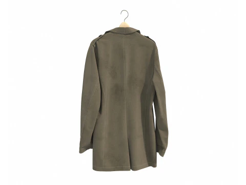 Coat on Hanger Collection 2 3D Model