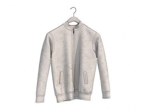 Coat on Hanger Collection 2 3D 模型