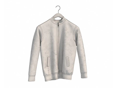 Coat on Hanger Collection 2 3D Model