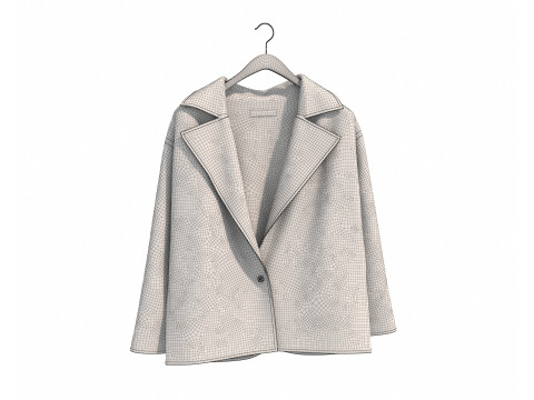 Coat on Hanger Collection 2 3D 模型