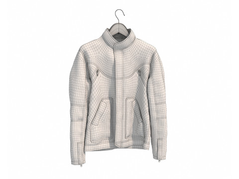 Coat on Hanger Collection 2 3D 模型