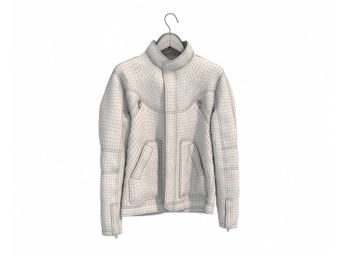 Coat on Hanger Collection 2 3D Model