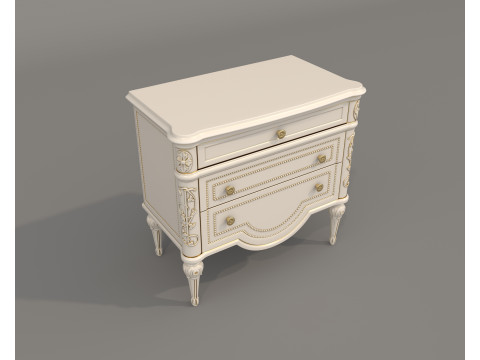European Classic style Cabinet Collection 2 3D Model
