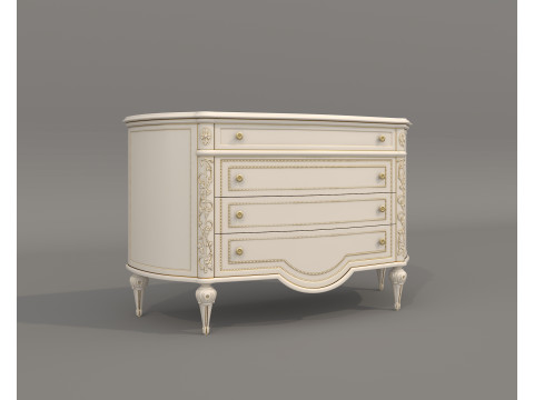European Classic style Cabinet Collection 2 3D Model