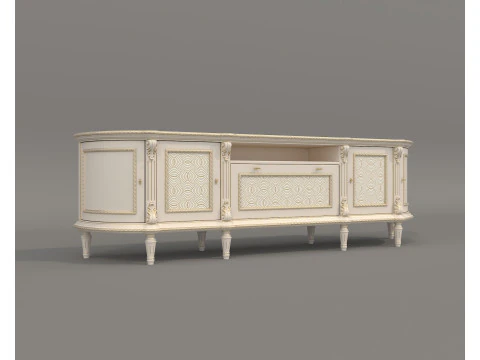 European Classic style Cabinet Collection 2 3D Model