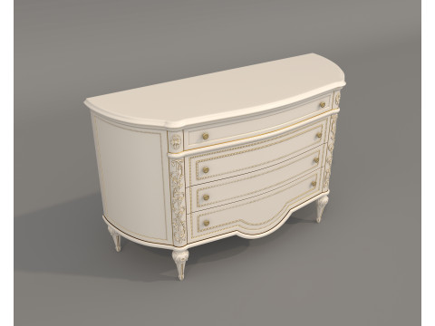 European Classic style Cabinet Collection 2 3D Model