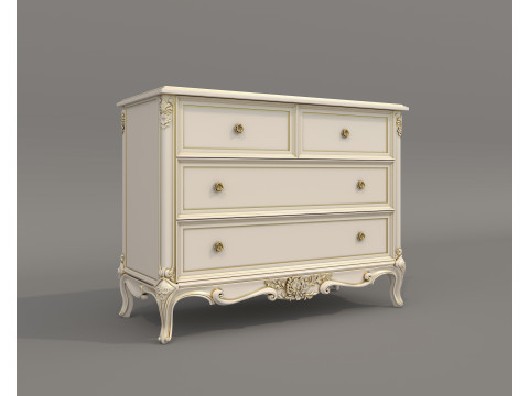 European Classic style Cabinet Collection 3 Modelo 3D