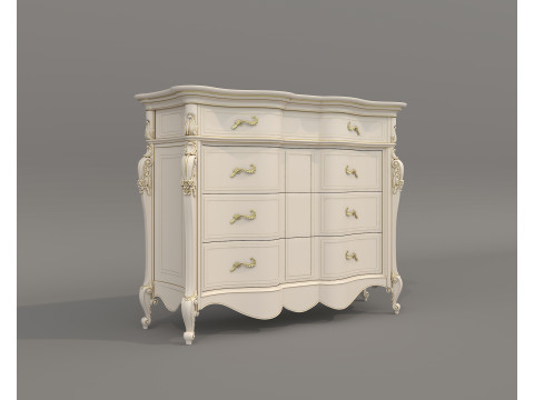 European Classic style Cabinet Collection 3 Modelo 3D