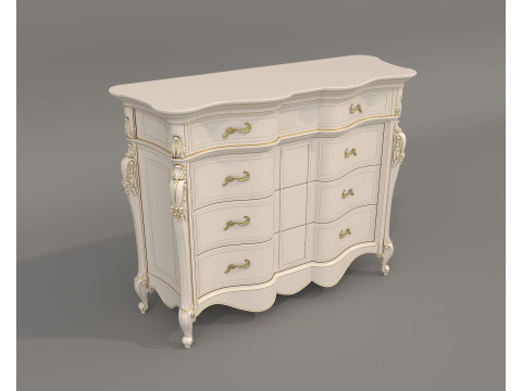 European Classic style Cabinet Collection 3 Modelo 3D