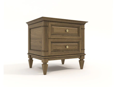 Cole&ccedil;&atilde;o de gabinetes de estilo cl&aacute;ssico europeu 4 Modelo 3D
