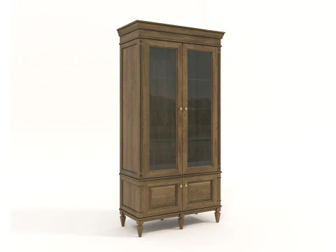 Cole&ccedil;&atilde;o de gabinetes de estilo cl&aacute;ssico europeu 4 Modelo 3D