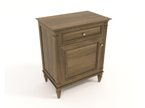 European Classic style Cabinet Collection 4 Modèle 3D