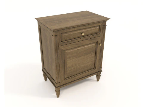 Cole&ccedil;&atilde;o de gabinetes de estilo cl&aacute;ssico europeu 4 Modelo 3D