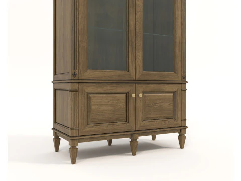 Cole&ccedil;&atilde;o de gabinetes de estilo cl&aacute;ssico europeu 4 Modelo 3D