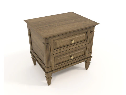 Cole&ccedil;&atilde;o de gabinetes de estilo cl&aacute;ssico europeu 4 Modelo 3D