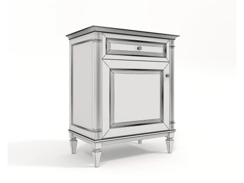 Cole&ccedil;&atilde;o de gabinetes de estilo cl&aacute;ssico europeu 4 Modelo 3D