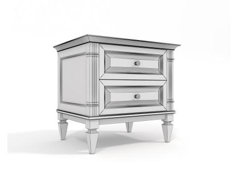 European Classic style Cabinet Collection 4 Modèle 3D