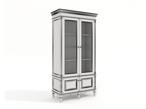 European Classic style Cabinet Collection 4 Modèle 3D