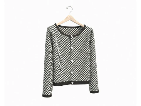 Clothing on Hanger 11 3D Model