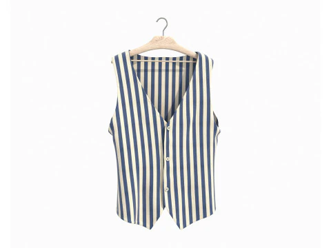 Clothing on Hanger 11 3D Model