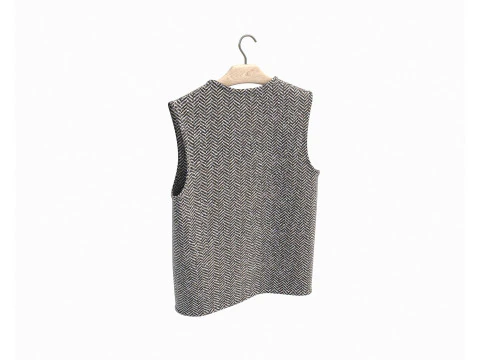 Clothing on Hanger 11 3D Model