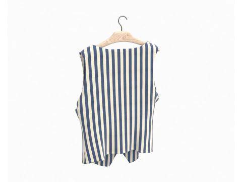 Clothing on Hanger 11 3D Model