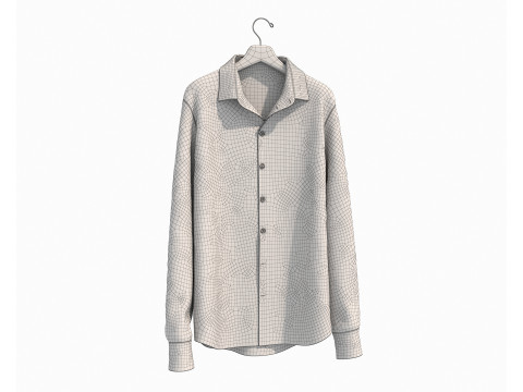 Clothing on Hanger 11 3D 模型