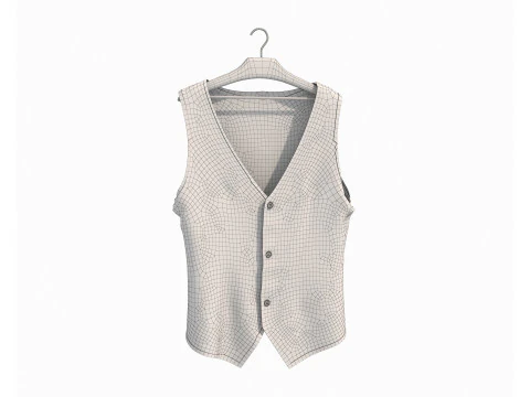 Clothing on Hanger 11 3D Model