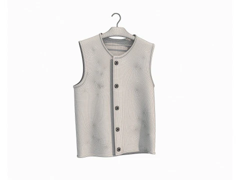 Clothing on Hanger 11 3D Model