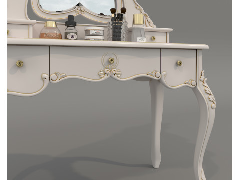 Classic European style Dressing Table 24 3D Модель