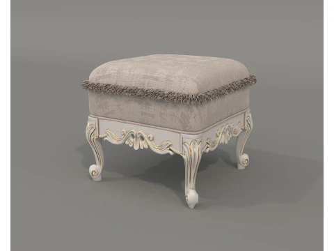 Classic European style Dressing Table 24 3D Model