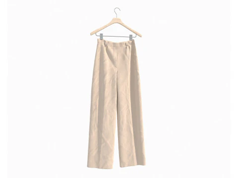 Dress on Hanger Collection 10 3D Model