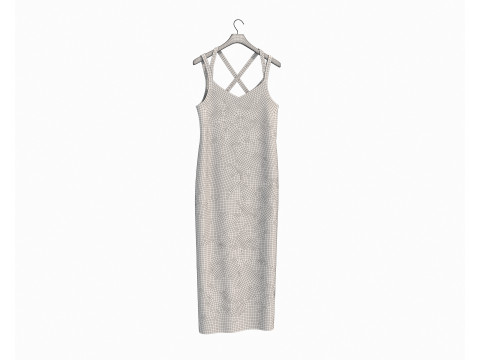 Dress on Hanger Collection 10 3Dモデル
