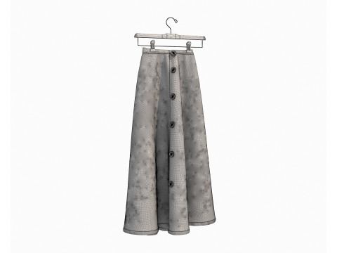 Dress on Hanger Collection 10 3Dモデル
