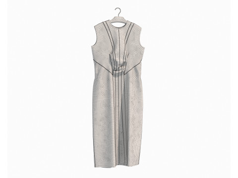 Dress on Hanger Collection 10 3Dモデル