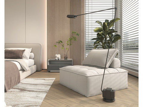 Modern Bedroom Scene 41 Model 3D