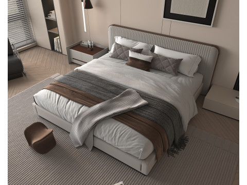 Modern Bedroom Scene 42 Model 3D