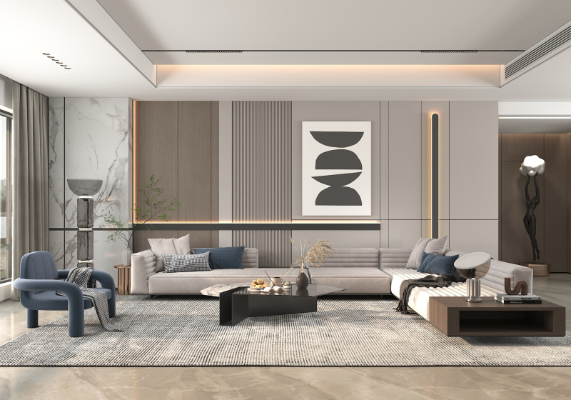 Living Room Scene 12 Modèle 3D .c4d .max .obj .3ds .fbx .stl .blend