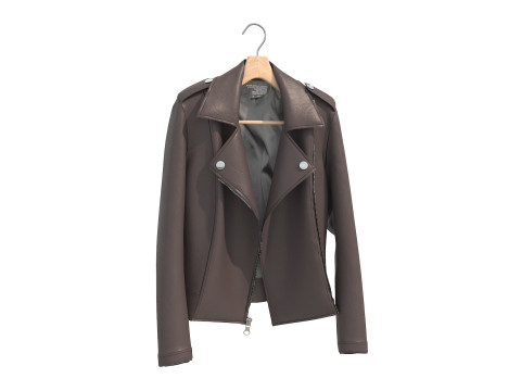 Coat on Hanger Collection 3 Model 3D