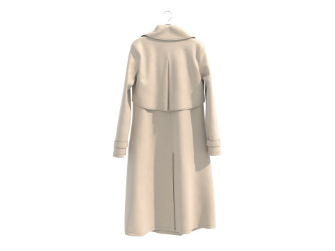 Coat on Hanger Collection 3 Model 3D