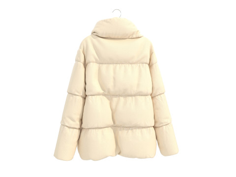 Coat on Hanger Collection 3 Model 3D