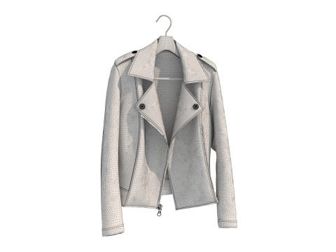 Coat on Hanger Collection 3 Model 3D