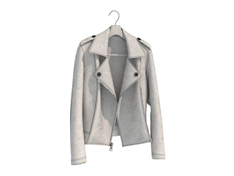 Coat on Hanger Collection 3 3D Model