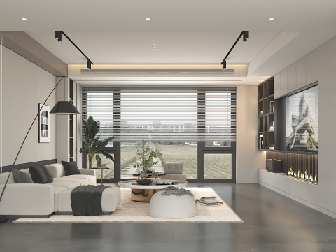 Living Room Scene 13 3D Модель