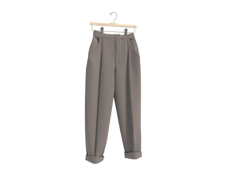 Clothing on Hanger 12 3D Model