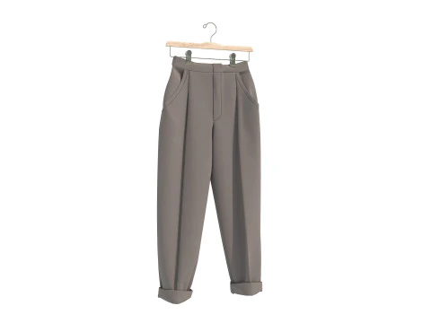 Clothing on Hanger 12 3D Model