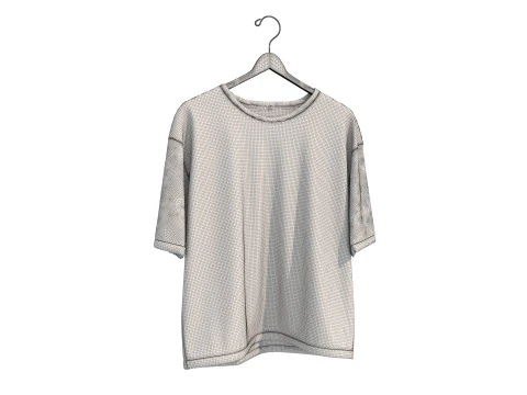 Clothing on Hanger 12 3D Model