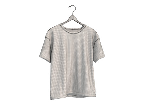 Clothing on Hanger 12 3D Model
