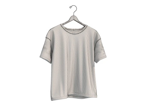 Clothing on Hanger 12 3D Model