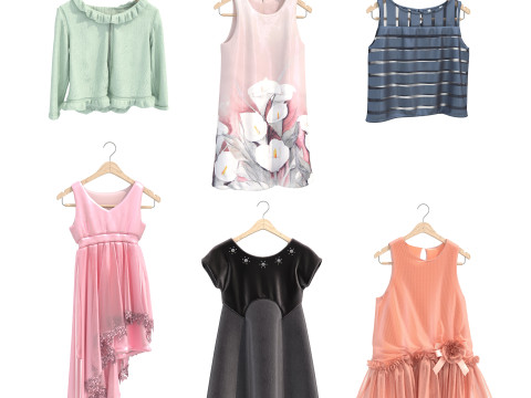 Women Clothing Collection 23 3D 모델